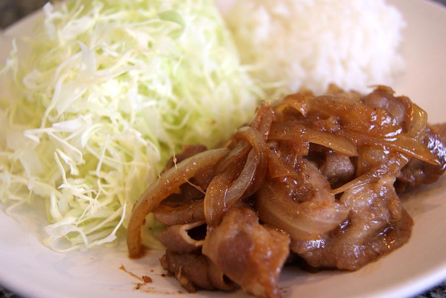 Beef shogayaki recipe