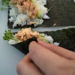 salmon-temaki-15 salmon temaki 15 150x150 Salmon Hand Roll Recipe
