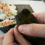 salmon-temaki-16 salmon temaki 16 150x150 Salmon Hand Roll Recipe