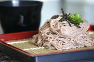 soba 7 300x200 Soba Noodles with dipping sauce