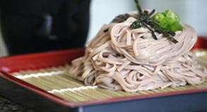 Soba Noodles with dipping sauce