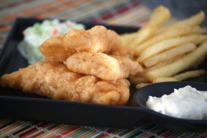 fishandchips 5 300x200 Beer Battered Fish and Chips