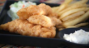 Beer-Battered Fish and Chips