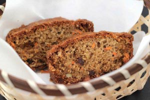 carrotraisinbread 11 300x200 Carrot Raisin Nut Bread