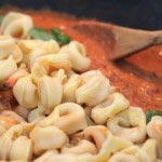 crabsaucetortellini 13 150x150 Tortellini with Crab Sauce
