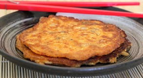Tofu Kimchi Pancake
