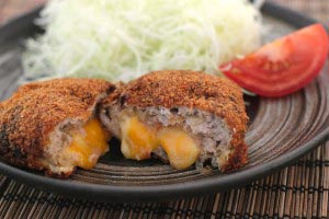 menchikatsu 14 300x200 Menchi Katsu with Cheese