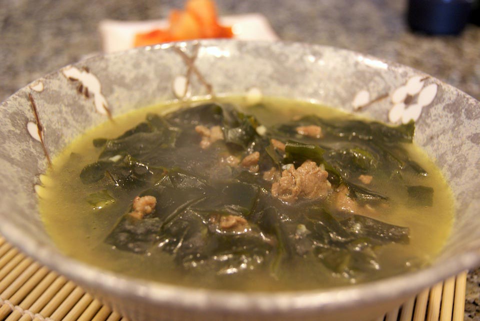 Korean Seaweed Soup Recipe  -2558