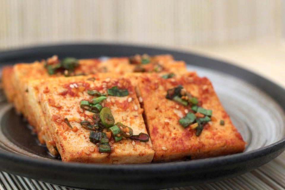Simmered tofu recipe – 두부조림
